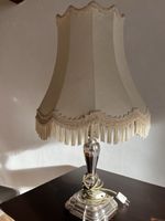 925S Silber Vintage-Tischlampe