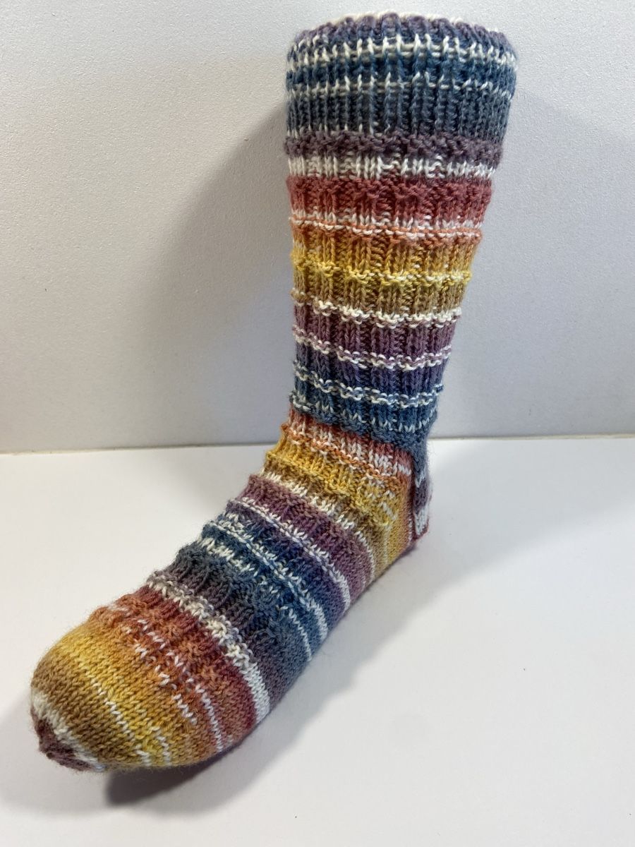 Chaussettes: Socken handgestrickt Gr. 38/39 – Neuf avec emballage d'origine à Grosshöchstetten par Maschenshop 3