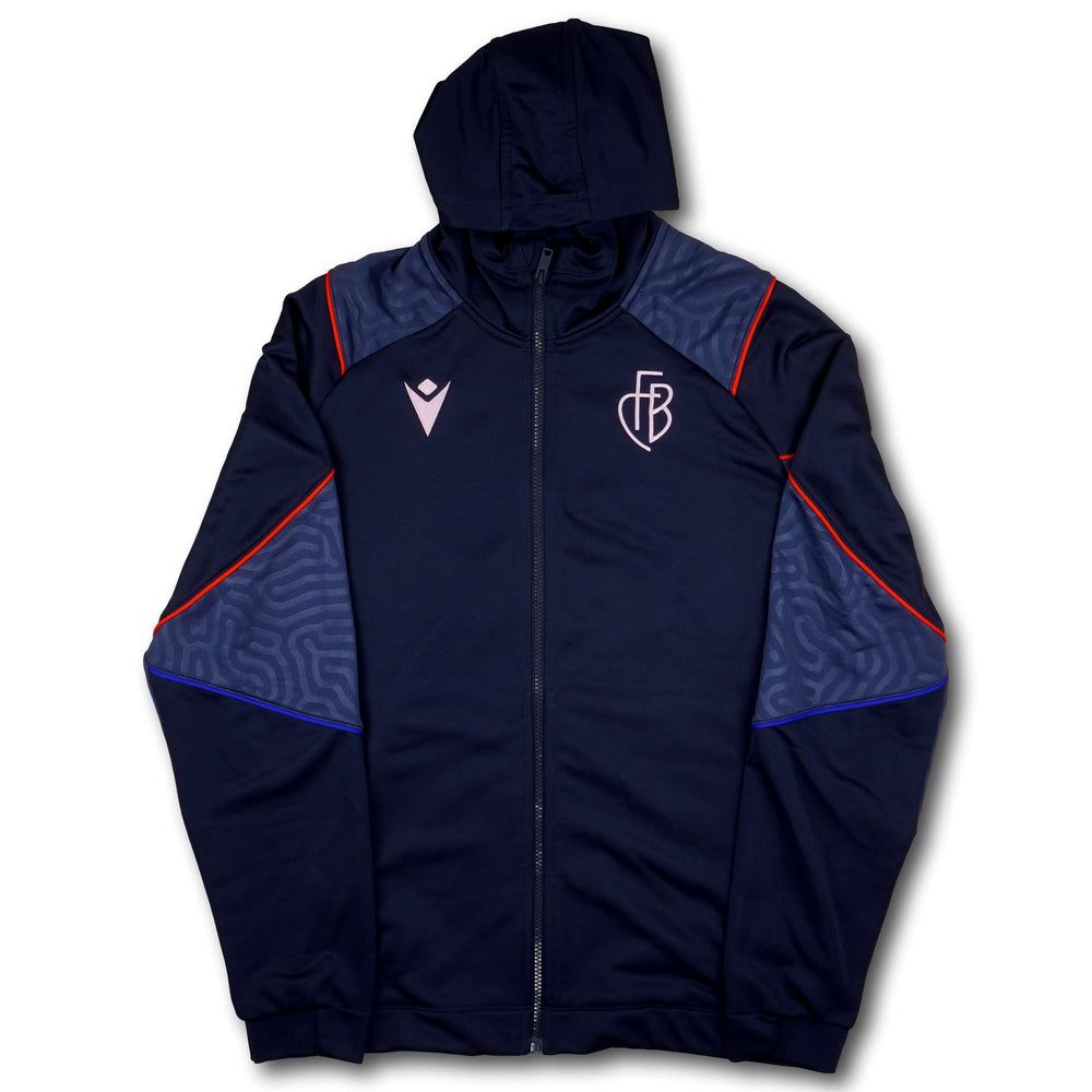 Maglie: FC Basel 2023-24 Jacket training mit Kap – Usato da Zürich venduto da RetroShirts