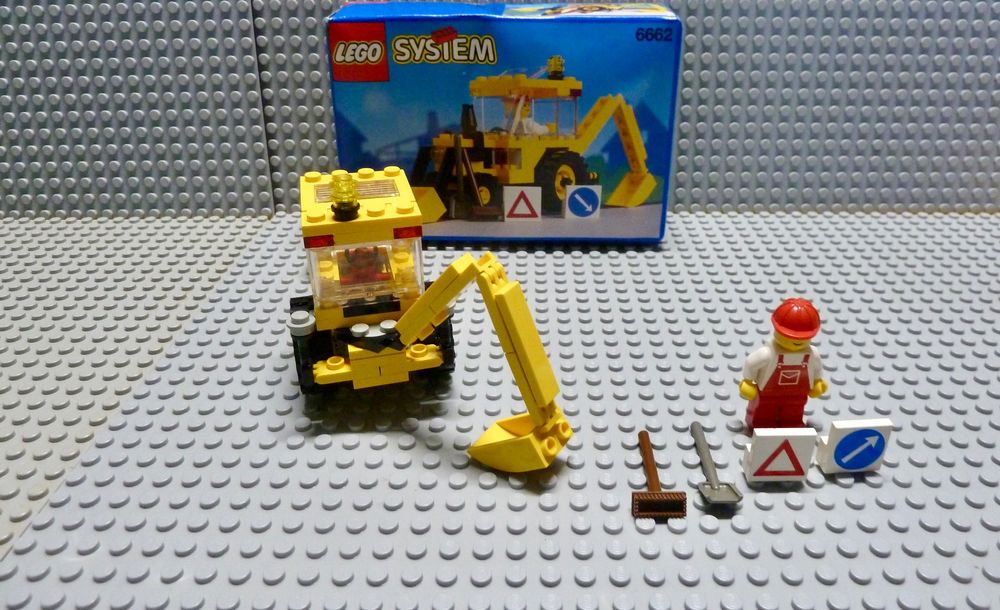 Lego 6662 Back Hoe City System 1992 Kaufen auf Ricardo