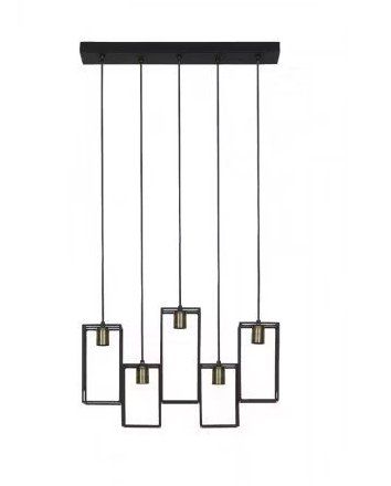 Lampadari & plafoniere: Suspension Marley 5 feux – Nuovo (secondo la descrizione) da Lausanne venduto da generation 1
