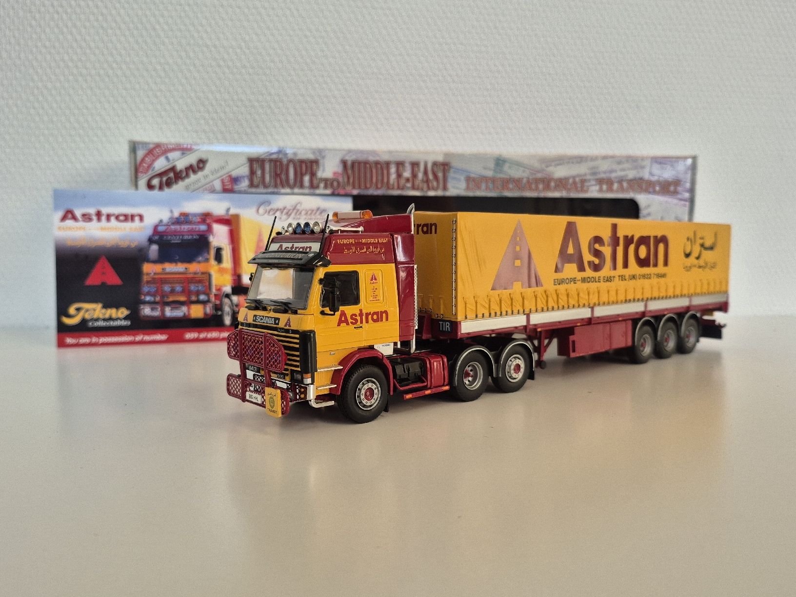 Tekno Modellbausätze & Standmodelle: Tekno 1:50 Astran Middle East – Neu (gemäss Beschreibung) aus Leuzigen von Belmondolk