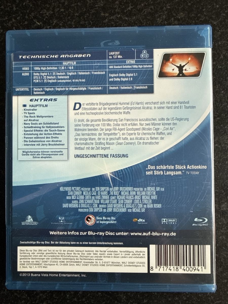 Tutti i DVDs: The Rock  – Usato da Münsingen venduto da Sim2977 1