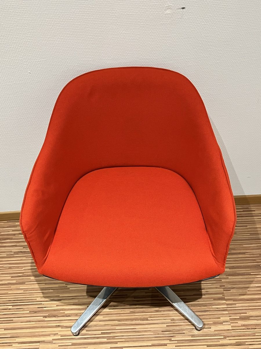 Vitra Sessel: Vitra Softshell Chair orange Ronan Erwan Bouroullec 2 Stk. – Gebraucht aus Adliswil von buch_und_kunst 3