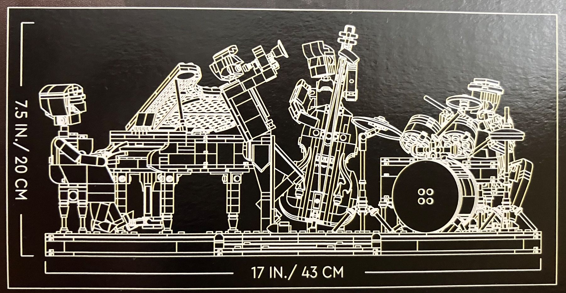 Lego Kit di costruzioni: LEGO Ideas Jazz Quartet 21334 – Nuovo e nell'imballaggio originale da CHENE-BOUGERIES venduto da homeswisshome 2