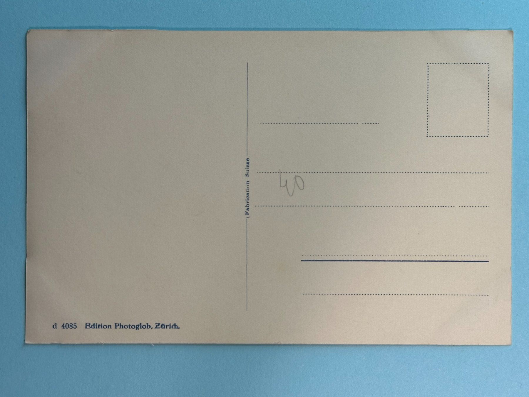 Cartes postales: Lötschberg-Bahn - Blausee – D'occasion à Steg VS par danwer74 1