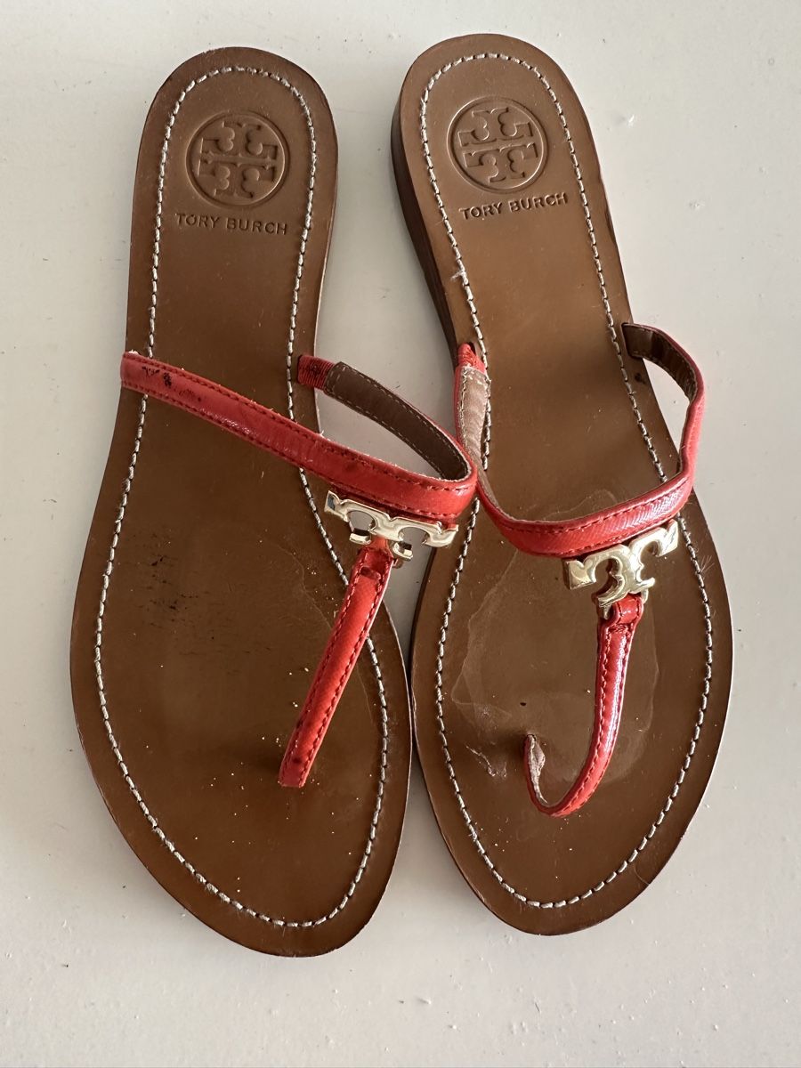Tory Burch Chaussures femmes: Tory Burch coral sandals – D'occasion à Genève par cat2310
