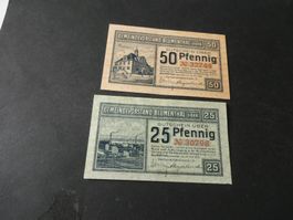 Dt. Reich, Blumenthal - Notgeldscheine
