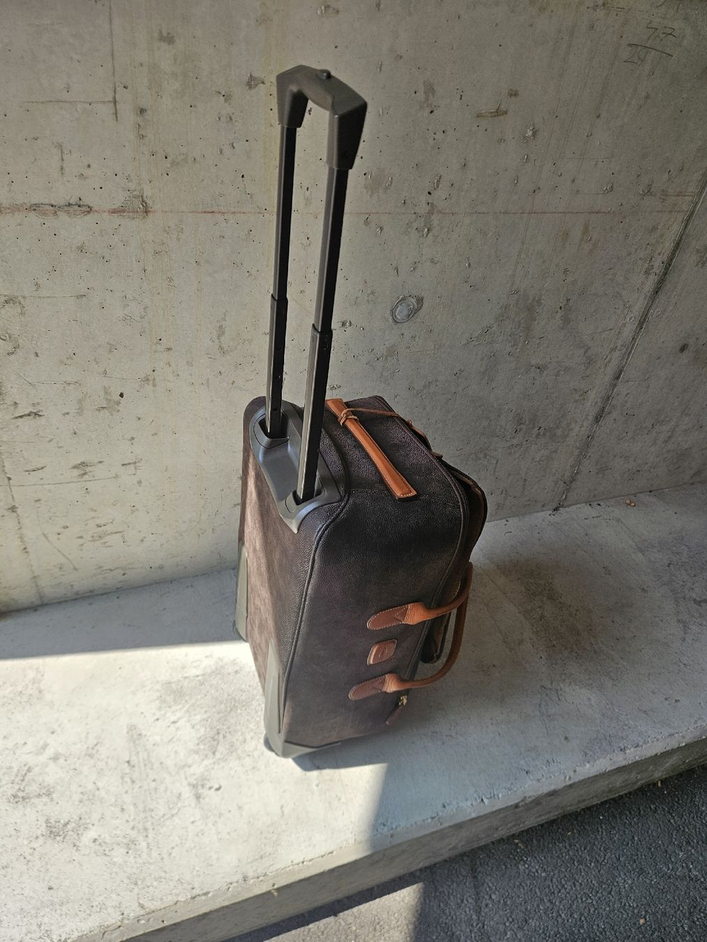 Brics Valigie: Brics Reisetasche braun Leder – Usato da Nürensdorf venduto da romano_a 1