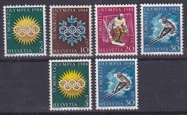 1948 W25w-W28w und W25 + W28x. postfrisch**