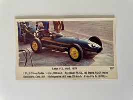 Eikon Sammelbild 227 / Lotus F 2