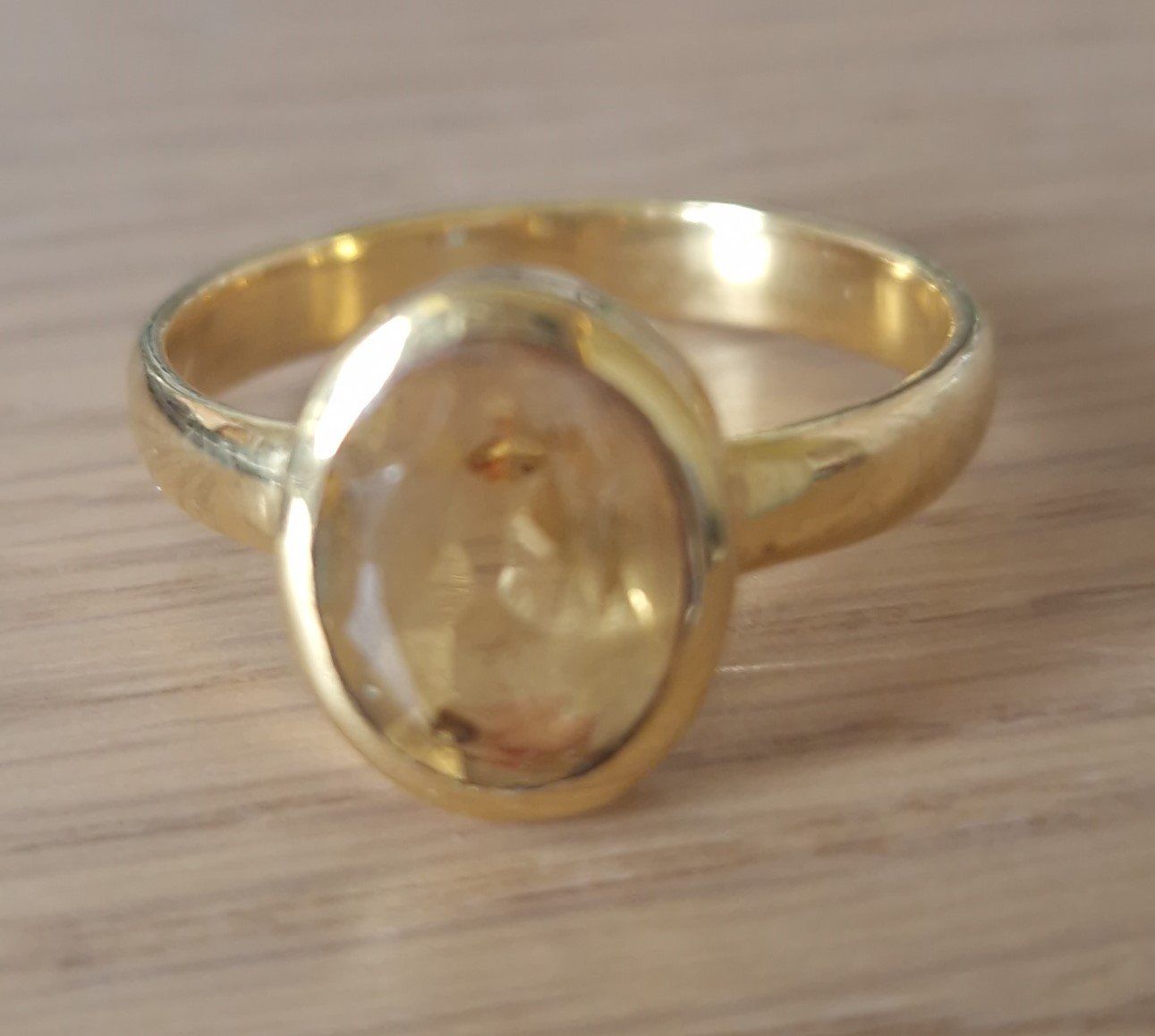 Anelli: Bague citrine – Usato da Münchenbuchsee venduto da capa2014