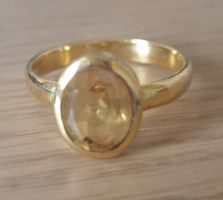 Bague citrine