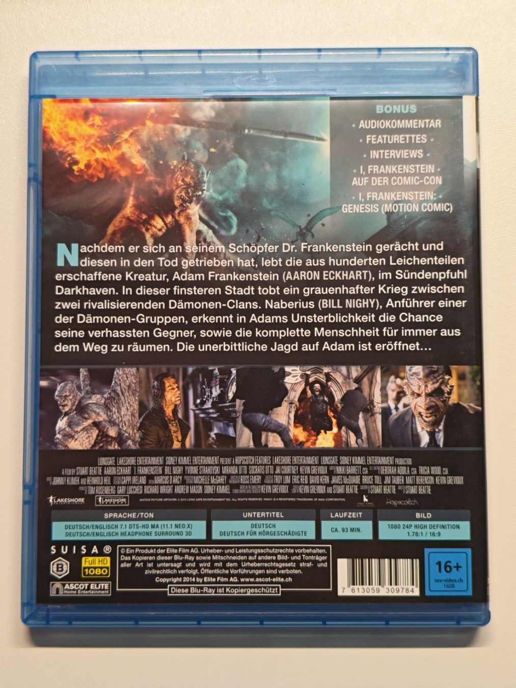 Alle DVDs: I, Frankenstein – Gebraucht aus Liestal von Kratzilla 2