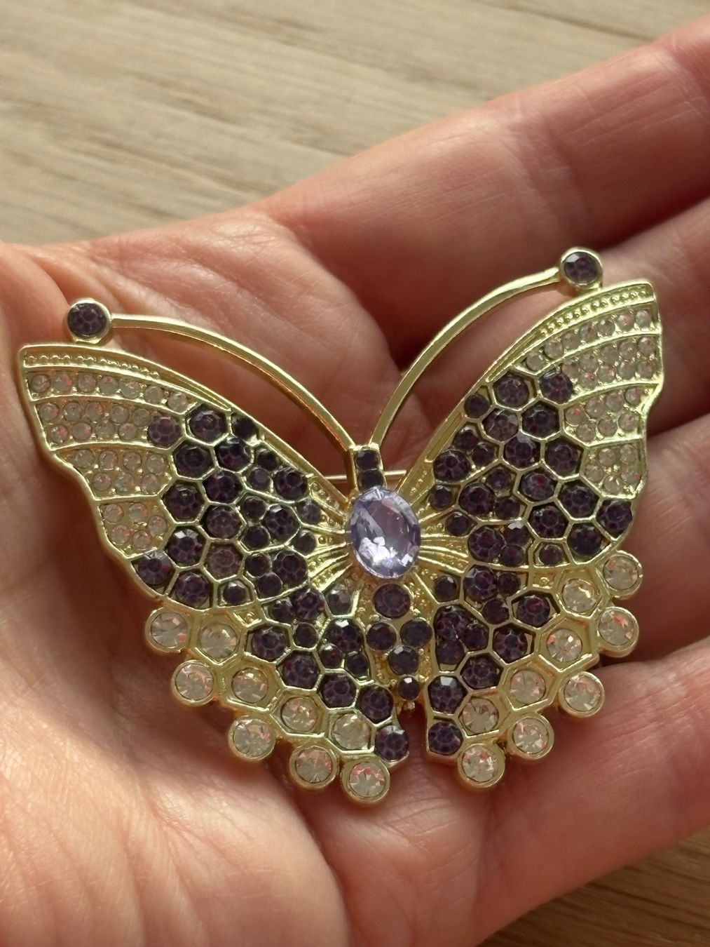 Broschen & Nadeln: Luxus Elegante  Brosche Farbe: Gold – Neu (gemäss Beschreibung) aus Biel-Bienne von Roserosse13 1