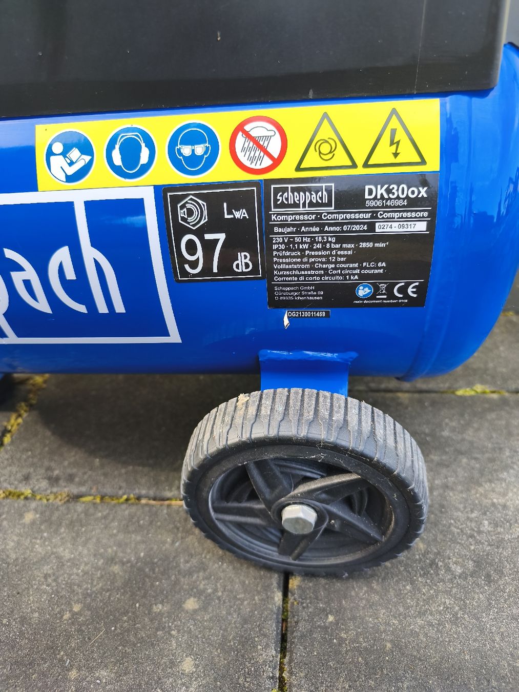 Scheppach Kompressoren: Kompressor Scheppach 24 Liter – Neu (gemäss Beschreibung) aus Recherswil von Sruscha58 1