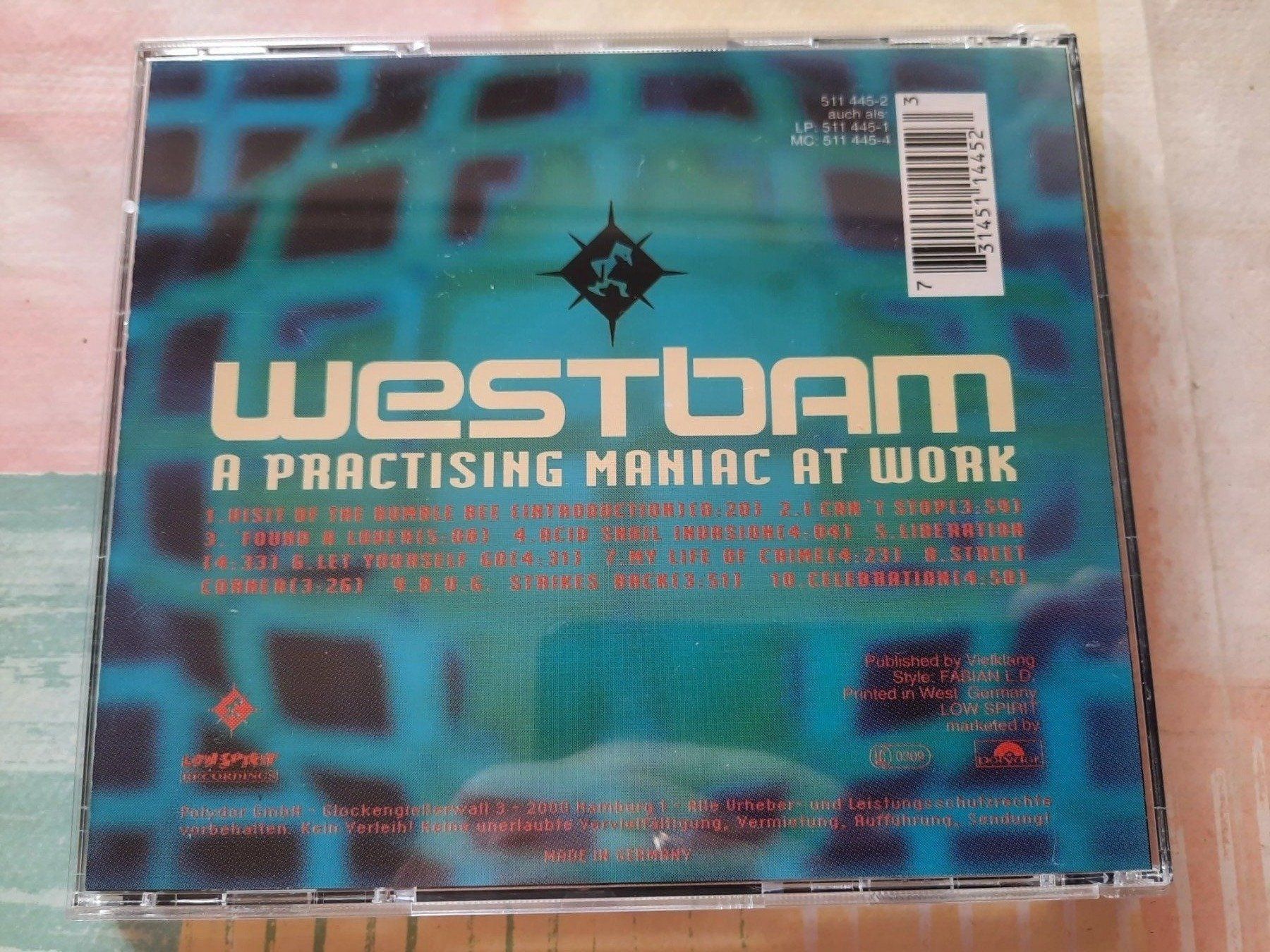 CD: Cd Westbam - A practising maniak at work – Usato da Pully venduto da bro_n52j 1