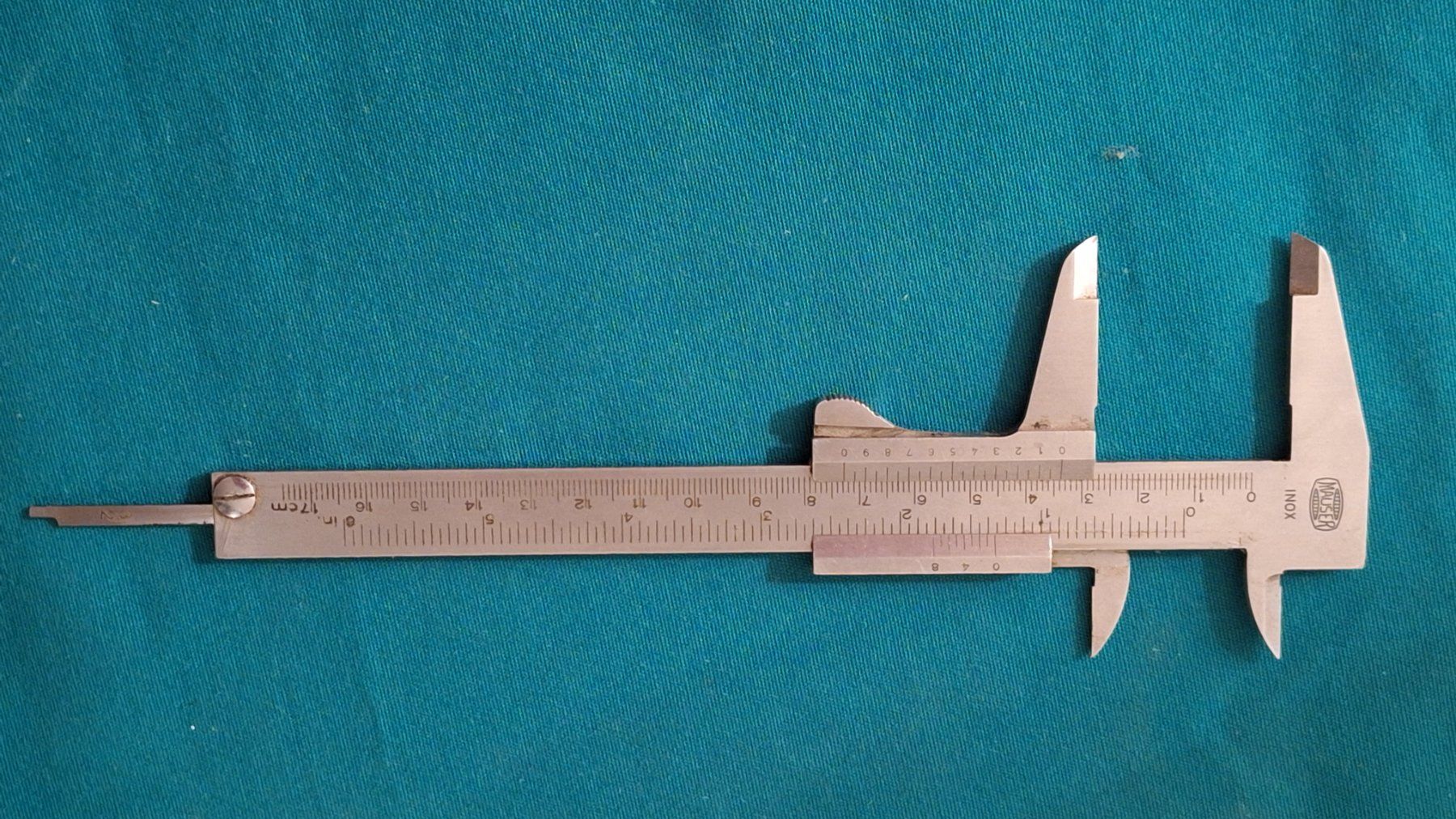Mesurer: Schiebleere / Messeschieber "Mauser" Inox – D'occasion à Arlesheim par shopradl 3