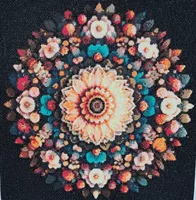 Diamond Painting, Blumenmuster