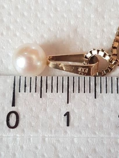 Colliers: Perlen Schmuckset, 18 Karat Gold – Neuf (Voir description) à Unterägeri par Altgoldschmuck 4