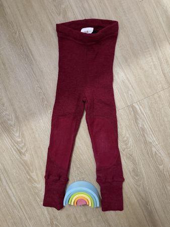 Manymonths Merino Leggings/Hose mitwachsend Grösse 80-92/98
