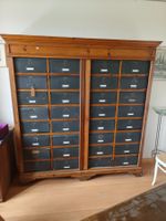 Antiker Apothekerschrank/Aktenschrank / Schrank / Kommode