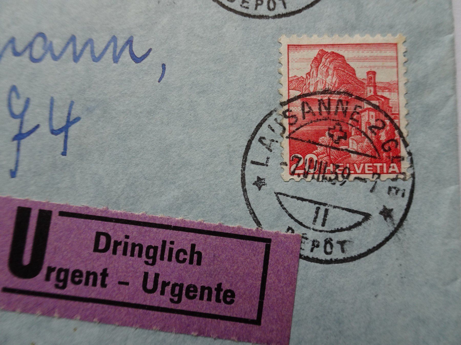 Alle Briefmarken: 1939 – Gebraucht aus Aadorf von Chnorli-Furz 2