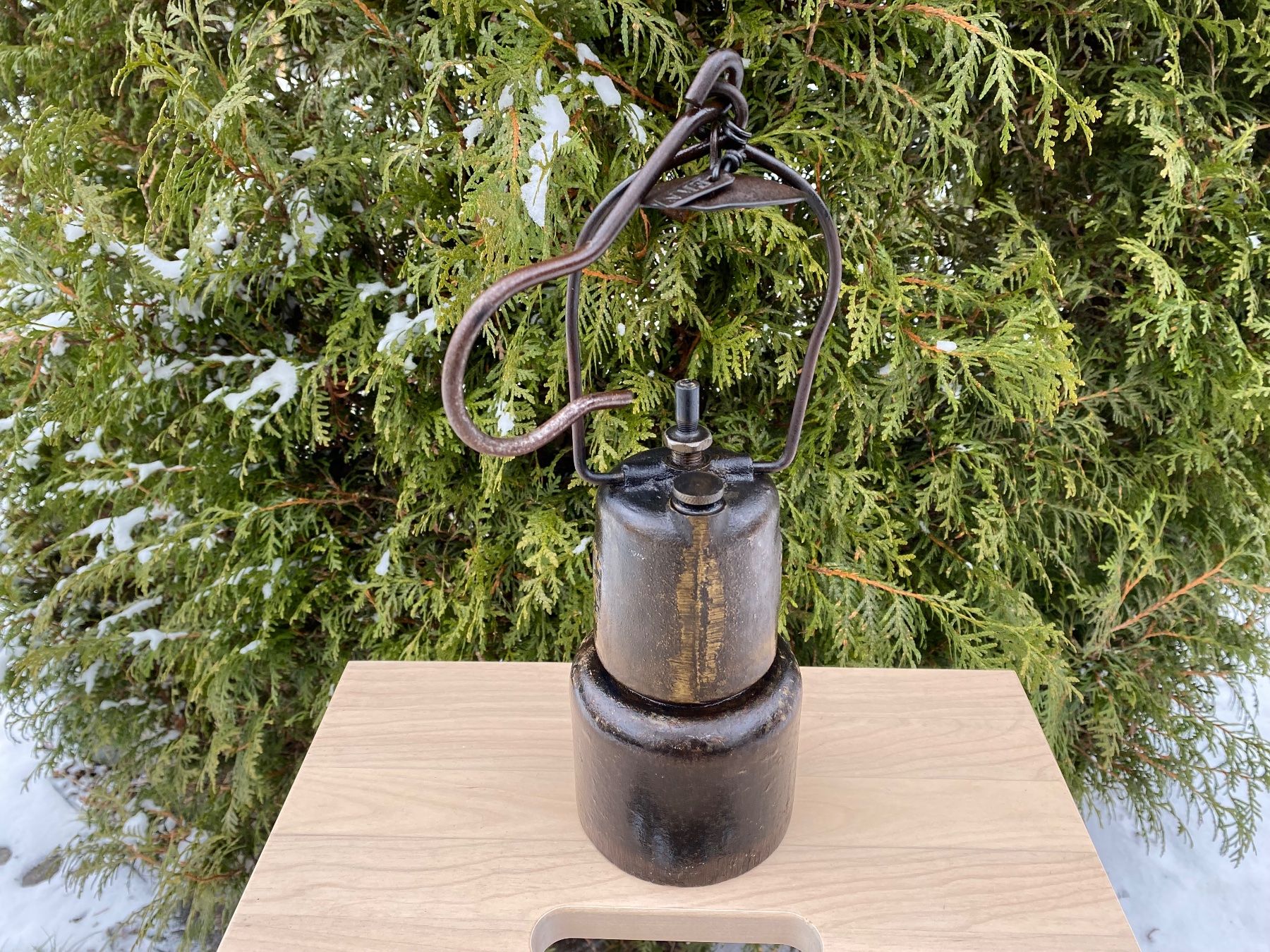 Lampade: antike Aebi & Cie. Karbidlampe / Grubenlampe – Usato da Feldbach venduto da Fea1 1