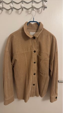 Hemdjacke Cord beige Damen gebraucht