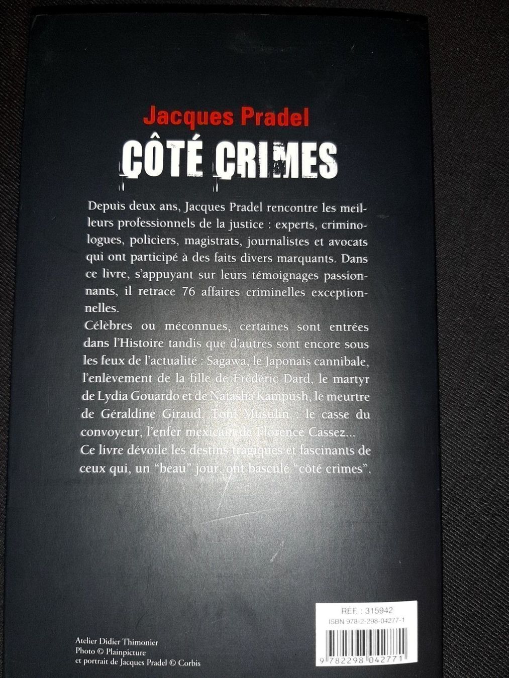 Bücher: Coté crimes – Neu (gemäss Beschreibung) aus Le locle von juliensaran 1