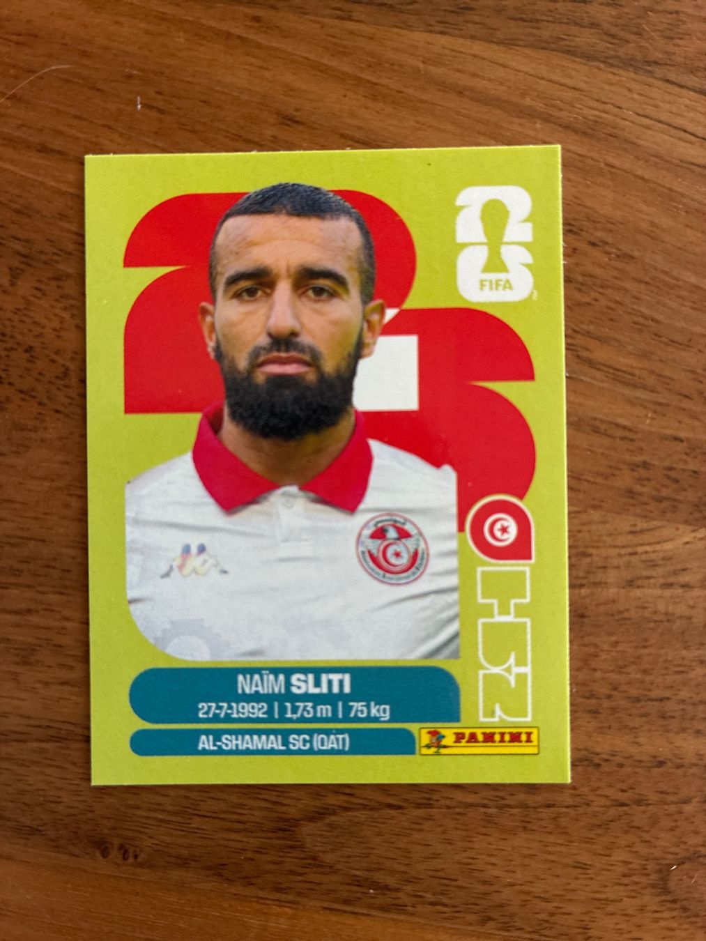 Panini Carte collezionabili: FIFA WC 2026 Naim Sliti TUN 20 – Nuovo (secondo la descrizione) da Boll venduto da valoune01