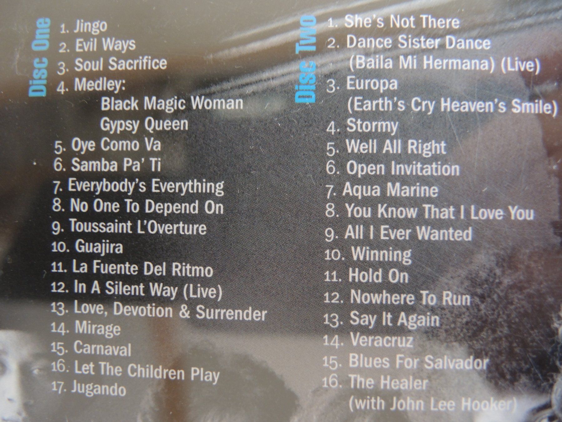 CD: Doppel CD - Santana the essential – Usato da Rorschach venduto da maeck8 4