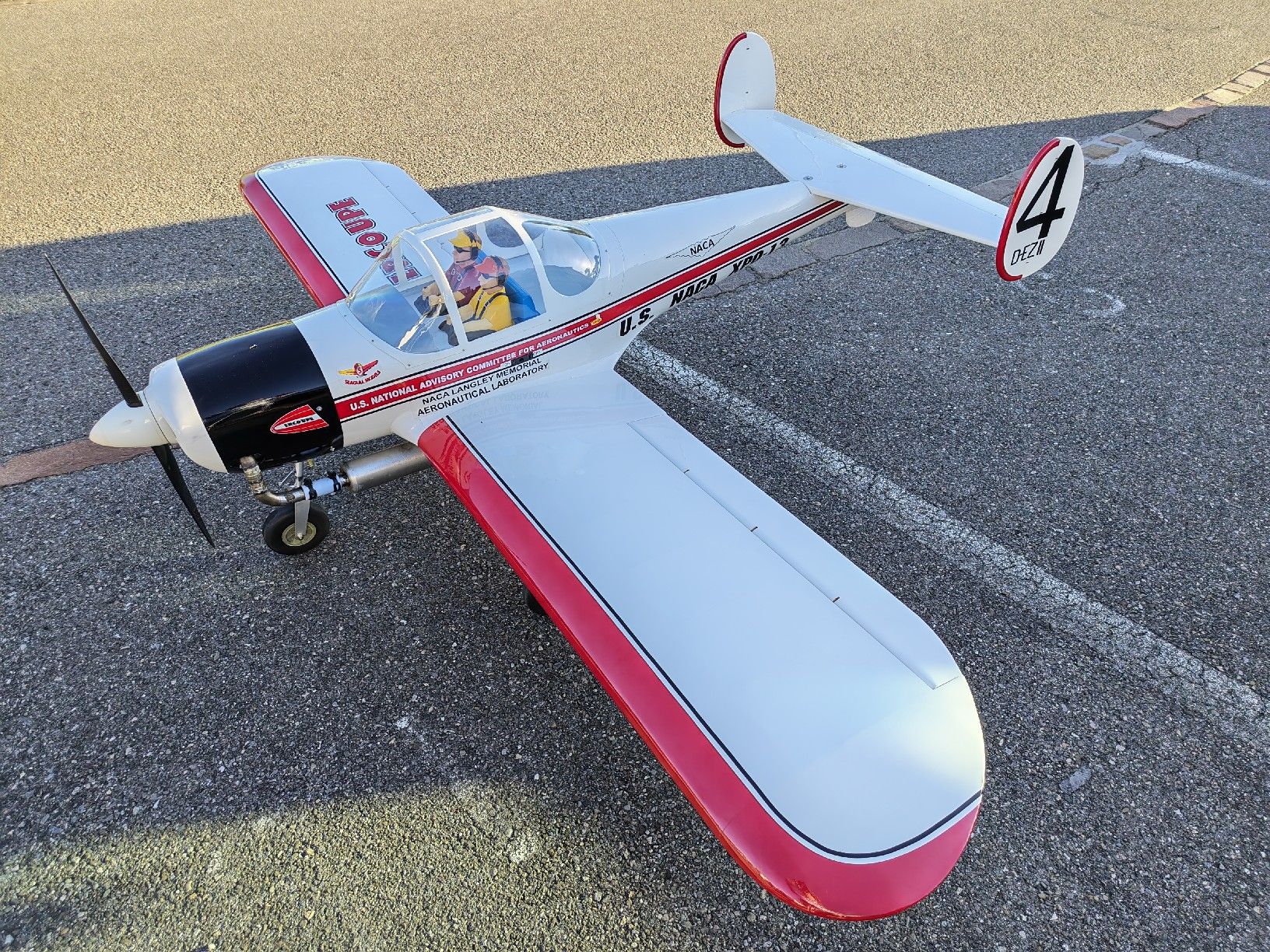Modellismo RC: schönes RC Flugzeug Ercoupe, neu – Nuovo (secondo la descrizione) da Kallern venduto da Slobsen 8