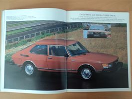 Prospekt Saab 900 1979 mit 900 Turbo