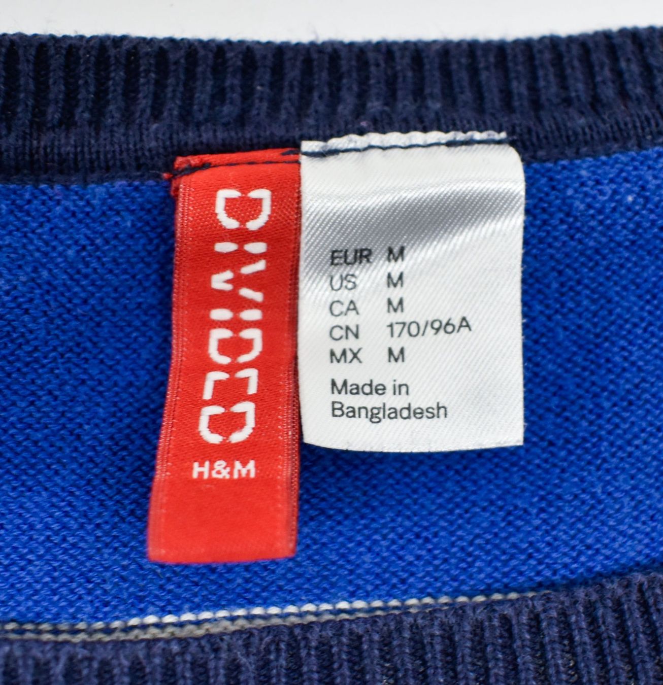 H&M Maglioni & Felpe: leichter Baumwollpullover bunt gestreift Damen Divided H&M – Usato da Biel/Bienne venduto da tim_pww5 2