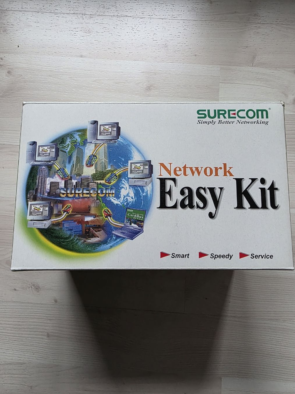 Modems & Router: Bastler, Retro, Sammler - Surecom Network Easy Kit – Neu und originalverpackt aus Rorschach von jrsarik