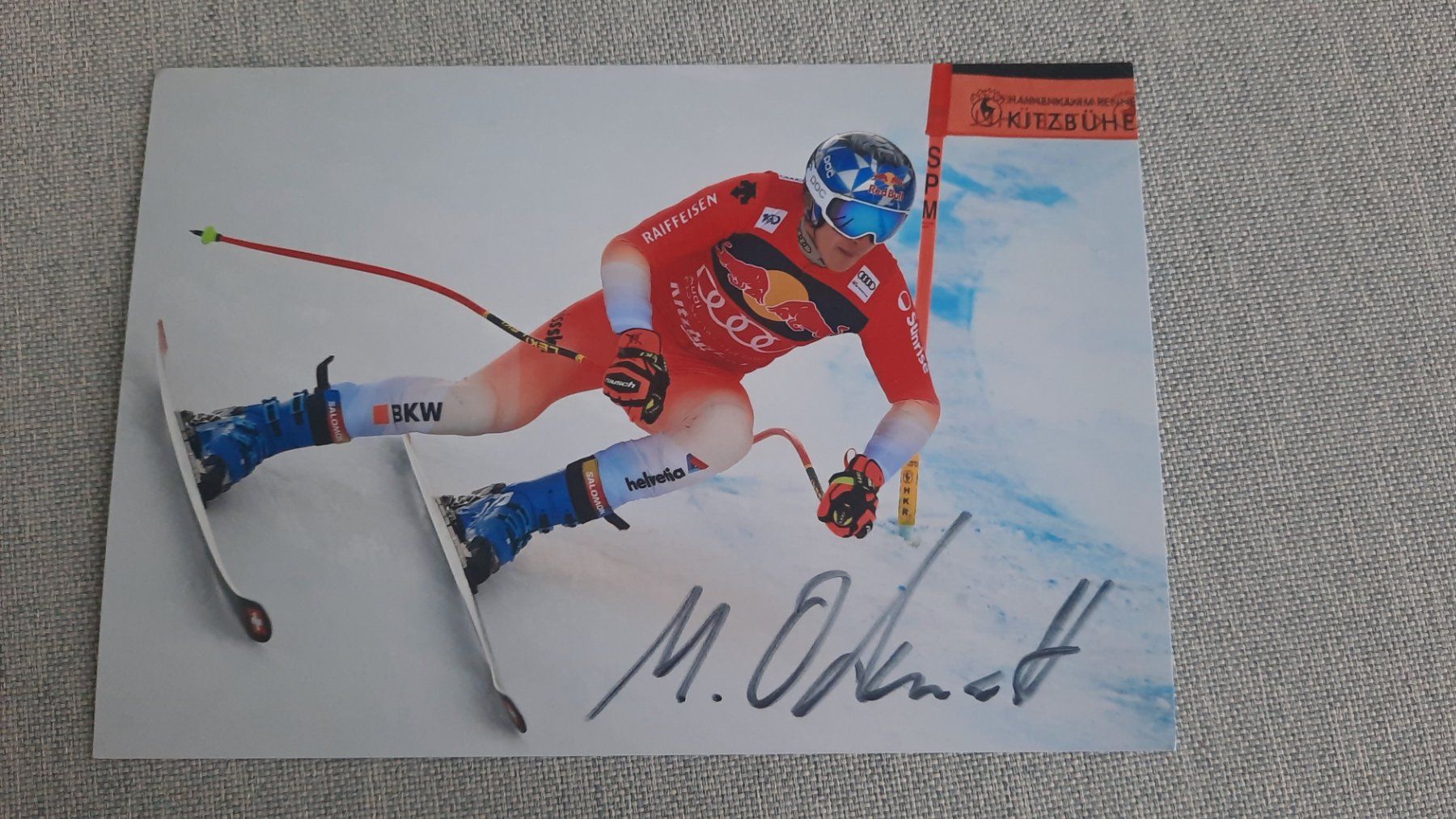 Autografi: Autogramm Marco Odermatt – Usato da Schmerikon venduto da Olympia04