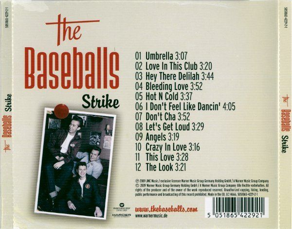 CD: The Baseballs – Strike – Usato da St.Gallen venduto da jalamusic 1