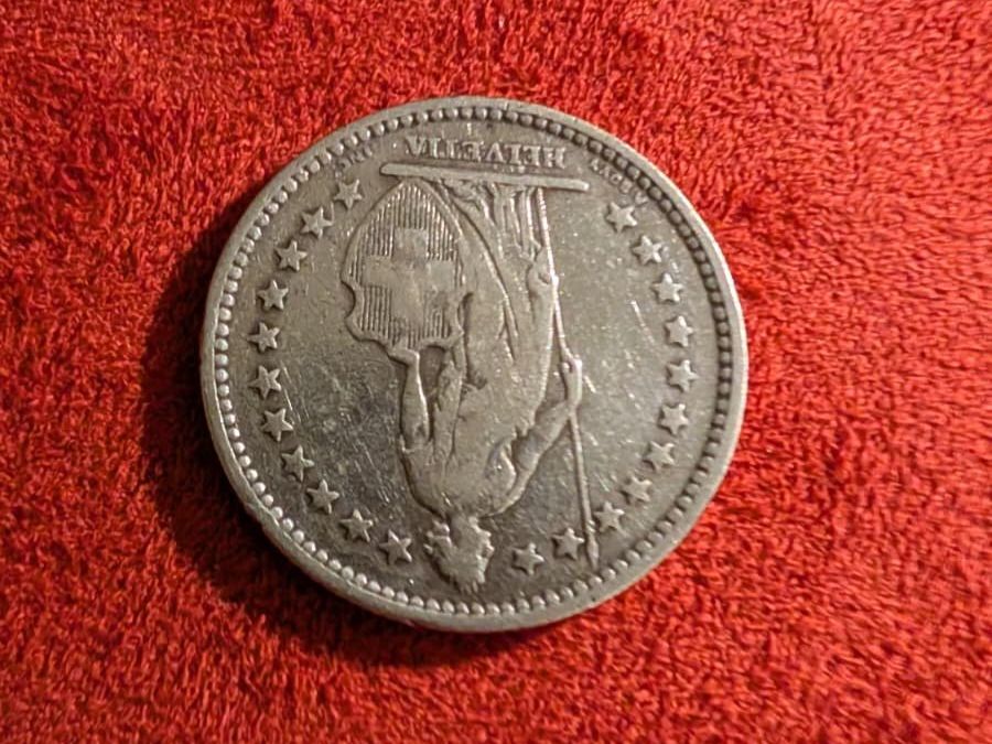 Tutti le monete: Schweizer Silbermünze 2 Franken 1903 – Usato da Oberbüren venduto da Kickflip95 1