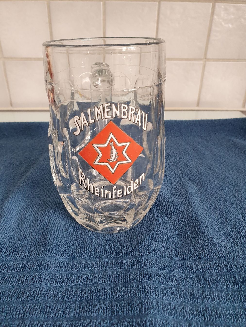 Gläser: Salmenbräu Bierhumpen von 1930  – Gebraucht aus WUERENLOS von Eeric