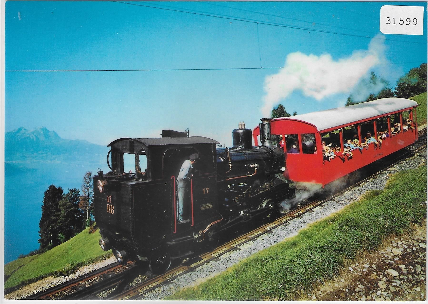 Cartes postales: Vitznau-Rigi-Bahn – D'occasion à Ettingen par Kartenplanet