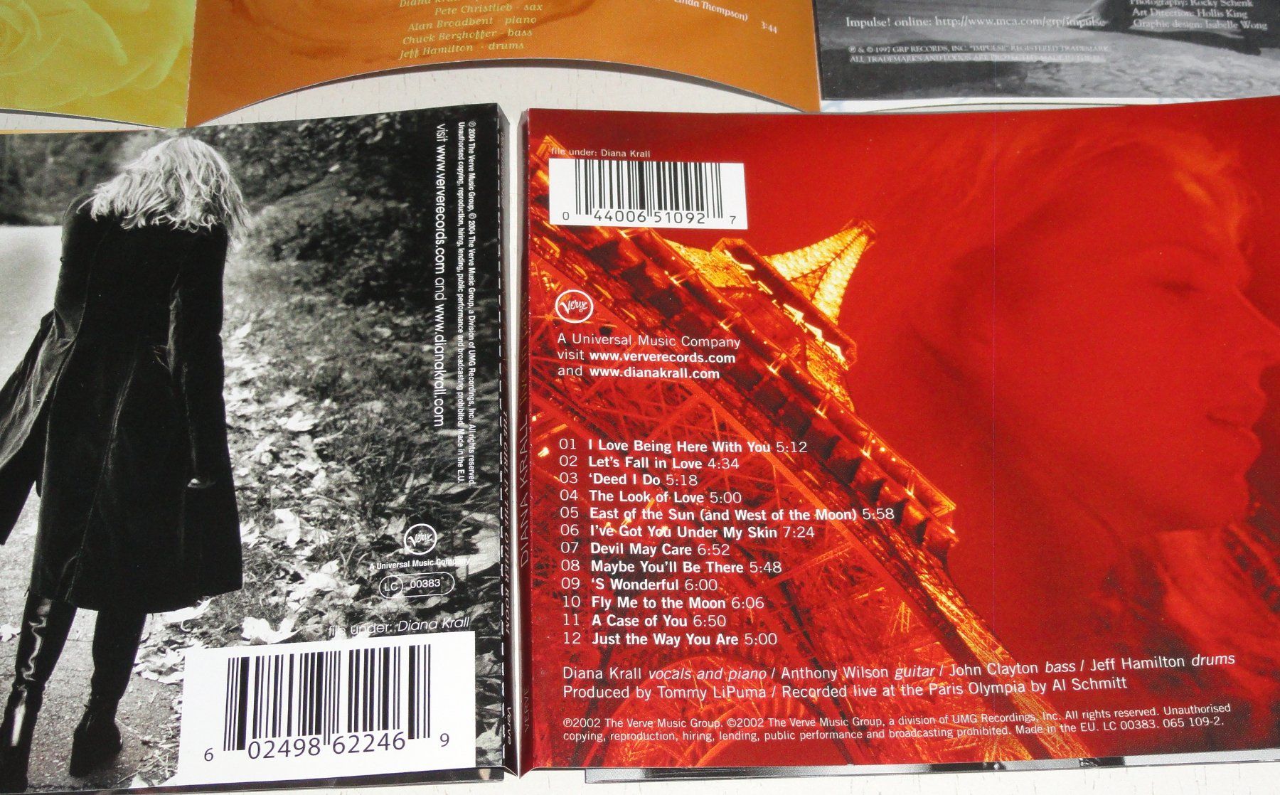 CDs: Diana Krall -collection 4CD's- Impulse, Verve - include Live – D'occasion à Unterbäch par xazuq 5