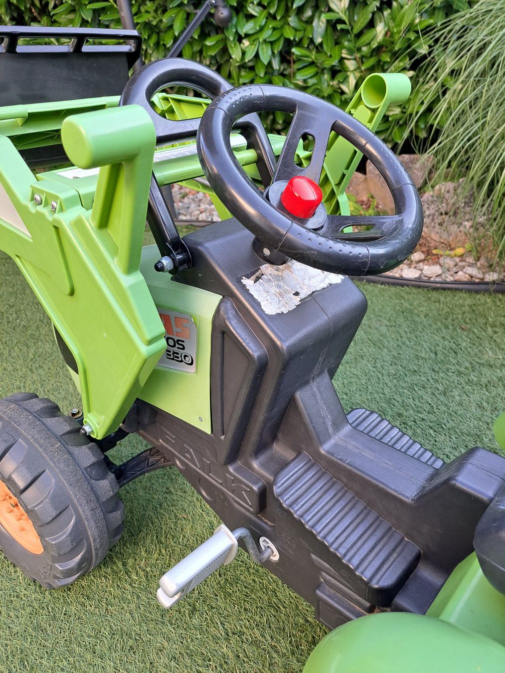 Véhicules pour enfants: CLAAS Kindertraktor mit Anhänger – D'occasion à Bünzen par nagyagi111mail 1