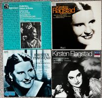 KIRSTEN FLAGSTAD - SOPRANO 4 LPs LOT WAGNER PURCELL
