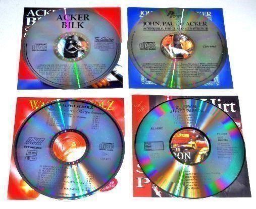 CD: collection 4CD's - Acker Bilk, Al Hirt, Walter Scholz, – Usato da Unterbäch venduto da xazuq 1