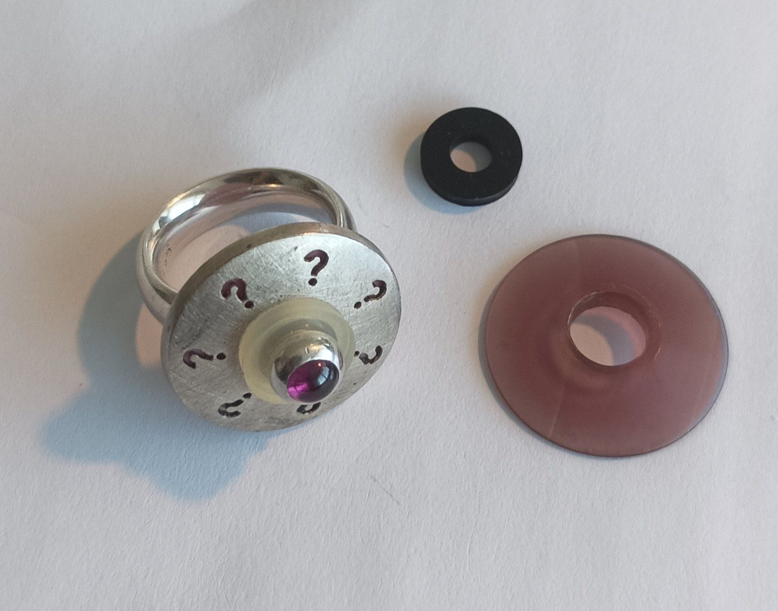 Anelli: Silber Ring Charlotte Stecksystem, Grösse 50 – Usato da Buchs/SG venduto da ori_k6tq 3