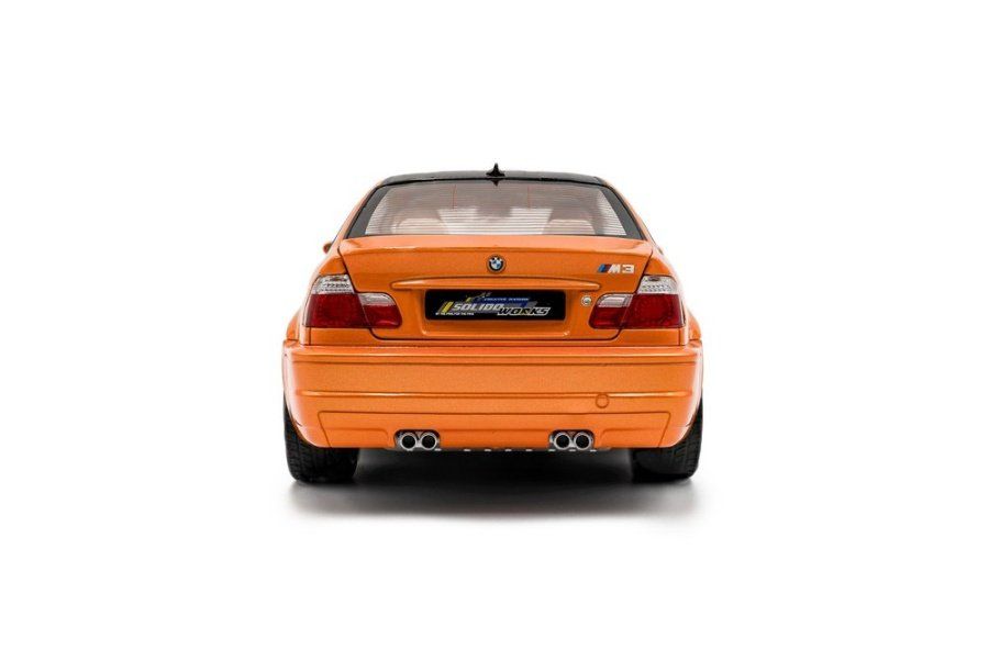 BMW Modellautos: BMW M3 Coupé E46 2000-2006 orange met. / matt-schwarz / – Neu und originalverpackt aus Gerlafingen von espero88 6