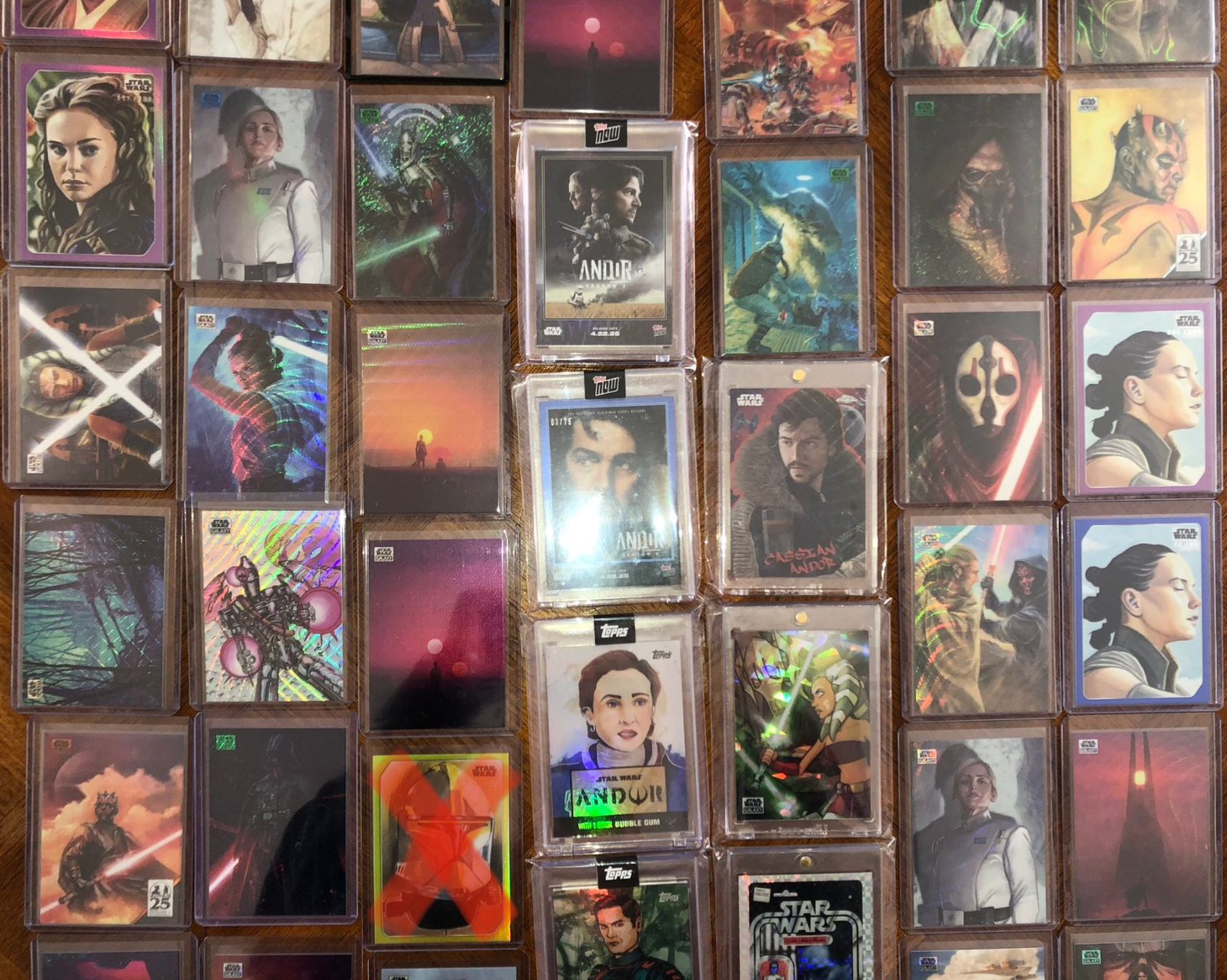 Topps Carte collezionabili: Serialized cards catalogue Topps Star Wars Chrome Galaxy + – Nuovo (secondo la descrizione) da Corsier GE venduto da SWmoderncards 2