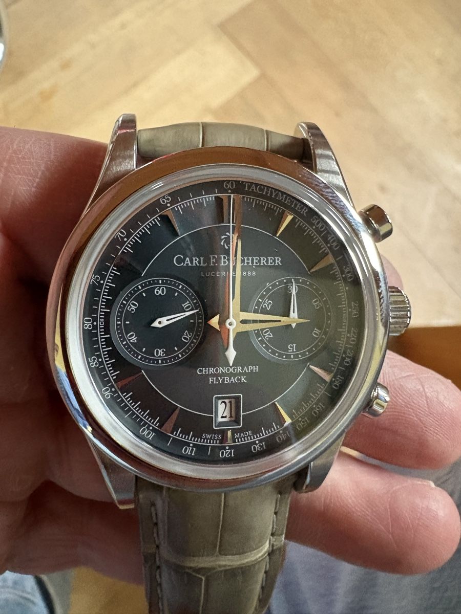 Bucherer Orologi: Carl F. Bucherer Manero Flyback – Usato da Bern venduto da Minok 6