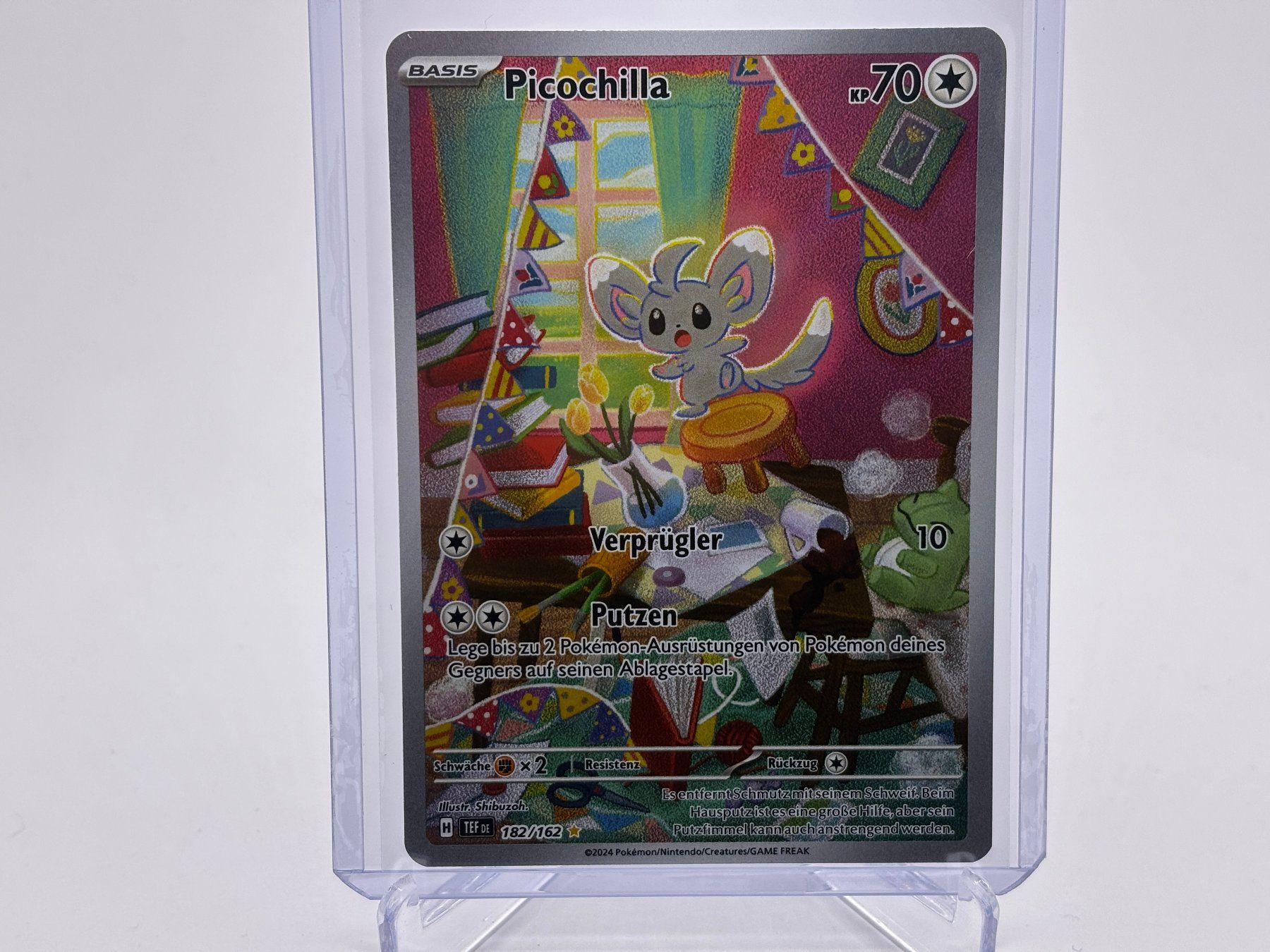 Pokémon Sammelbilder & Trading cards: Gewalten der Zeit - Picochilla  (TEF 182) - DE – Neu (gemäss Beschreibung) aus Allschwil von Bullach